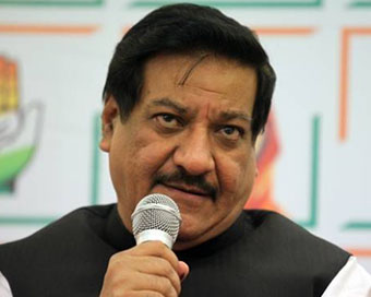 Former Maharashtra Chief Minister Prithviraj Chavan