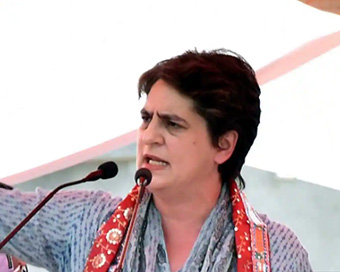 Congress General Secretary Priyanka Gandhi Vadra