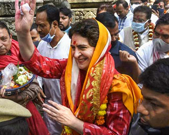 Priyanka Gandhi begins poll campaign in Assam