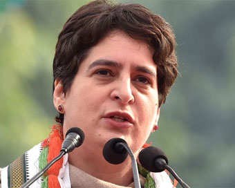 Congress General Secretary Priyanka Gandhi Vadra (file photo)