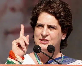 Congress leader Priyanka Gandhi (File photo)