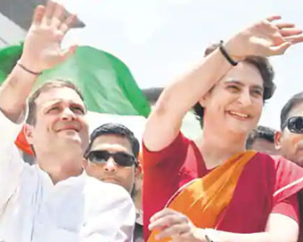 Priyanka, Rahul to lead poll campaign in Kerala