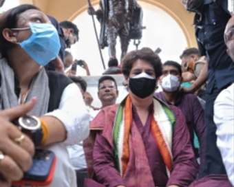 Priyanka Gandhi begins 