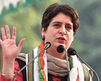 BJP selling endangered animals, strategic assets to its friends: Priyanka Gandhi