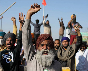 Farmers warn for Delhi march on Republic Day