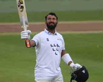 County Cricket: Another Pujara century helps Sussex take big lead against Durham