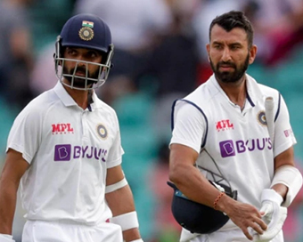 Rahane just one innings away from getting his rhythm back: Pujara