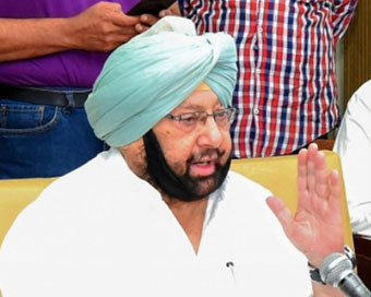 Punjab Chief Minister Amarinder Singh 