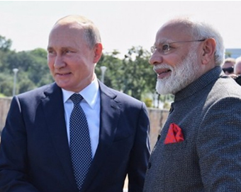 Vladimir Putin, Nepal PM among leaders wishing Modi on 70th Birthday