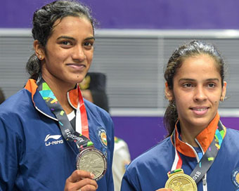 PV Sindhu and Saina Nehwal (file photo)