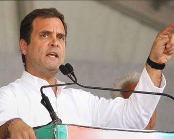 Congress leader Rahul Gandhi (file photo)