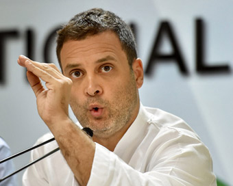 Congress President Rahul Gandhi (File photo)