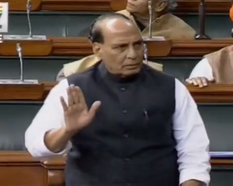 Defence Minister Rajnath Singh