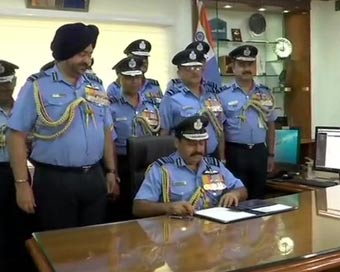 Air Chief Marshal Bhadauria takes charge as IAF chief