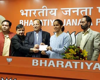 Badminton star Saina Nehwal joins BJP, says Modi inspires her