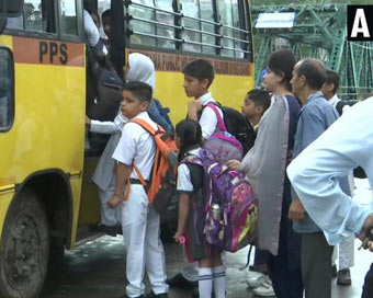 Schools reopen in Srinagar, but students missing