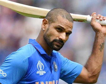 Shikhar Dhawan ruled out of World Cup for 3 weeks with fractured thumb