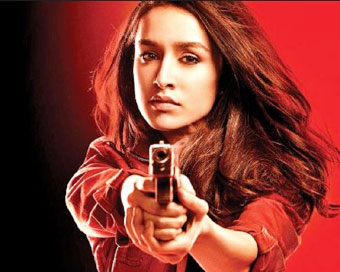 When Shraddha Kapoor got too comfortable with a gun!