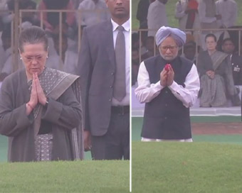 Kovind, Modi, Sonia pay tributes to Nehru