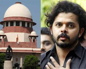 SC lifts Sreesanth