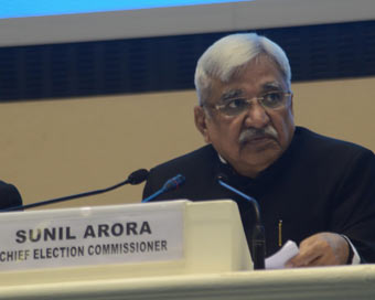 Chief Election Commissioner Sunil Arora (file photo)