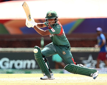 Bangladeshi batsman Tanzid Hasan