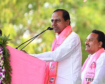 
Telangana Chief Minister K. Chandrashekhar Rao