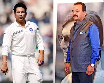 Sachin Tendulkar-Madan Lal (file pic)