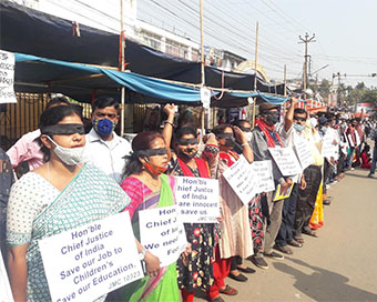 Tripura teachers strike