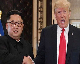 Trump open to meeting Kim again (File photo)