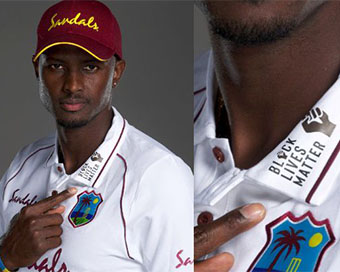 WI player wearing 