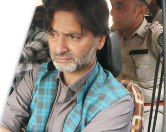 Jammu and Kashmir Liberation Front chairman Yasin Malik (file photo)