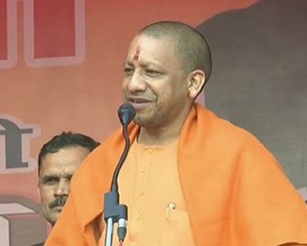 Yogi Adityanath addressing public