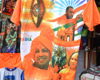 Modi-Yogi T-shirts popular with kanwarias this year