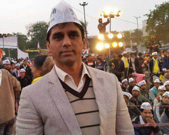 AAP MLA Naresh Yadav