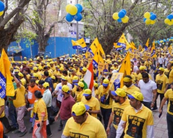 Walk for Kejriwal, AAP organises rally amidst Chief Minister