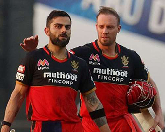 RCB vs KKR: Kohli-de Villiers first pair in IPL history to share 10 century stands 