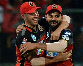 AB de Villiers and Virat Kohli (file photo)