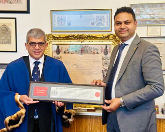 India-born Dr ABDUL BASIT SYED FRSA, Honoured  with the prestigious 
