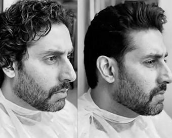 Abhishek Bachchan gets a haircut, says it