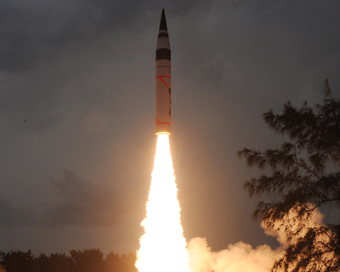 India conducts 1st night trial of nuclear capable Agni-III missile