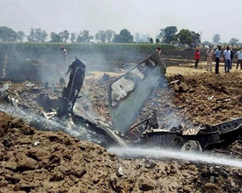 IAF fighter aircraft crashes