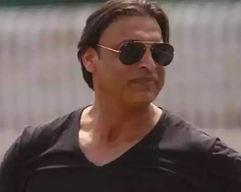 Pakistan fast bowler Shoaib Akhtar 