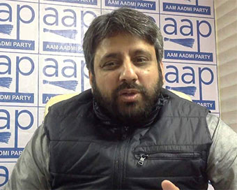 AAP MLA Amantullah Khan (file photo)