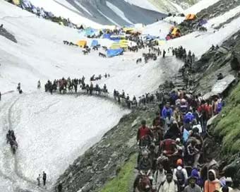 Over 1 lakh pilgrims perform Amarnath Yatra in 8 days