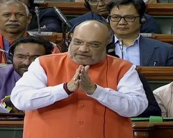  Union Home Minister Amit Shah in Lok Sabha.