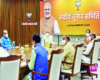 BJP set to name candidates, JD-U gets to play big brother.