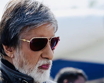 Amitabh Bachchan relishes nimbu paani on MayDay set