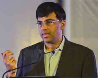  Former world chess champion Viswanathan Anand
