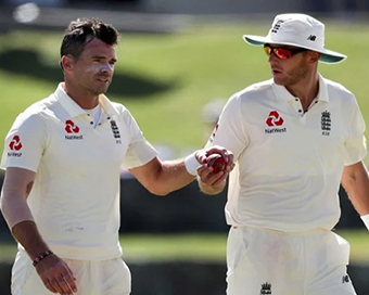 James Anderson and Stuart Broad